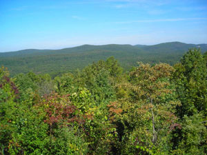 view from Hot Springs National Park