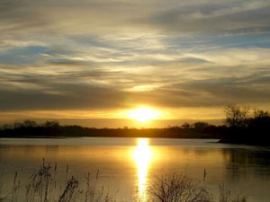 Grays Lake - sunset