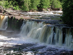 Porcupine Mountains - Manabezho Falls