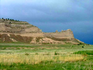 Scotts Bluff National Monument - Saddle Rock