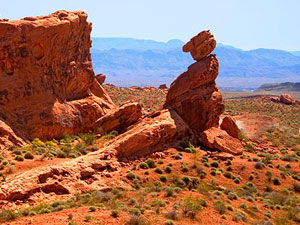 Valley Of Fire State Park - balance rock