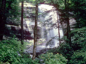 Great Smoky Mountains National Park - Rainbow Falls