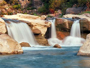 Perdenales River Falls