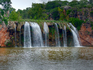 Texas vanishing rivers waterfall