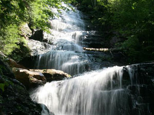 Lye Brook Falls - Green Mountain National Forest