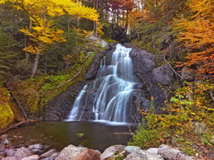 Moss Glen Falls - Green Mountain National Forest